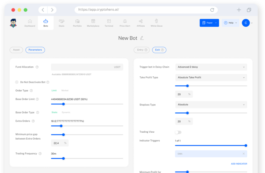 backtest your crypto trading bot settings